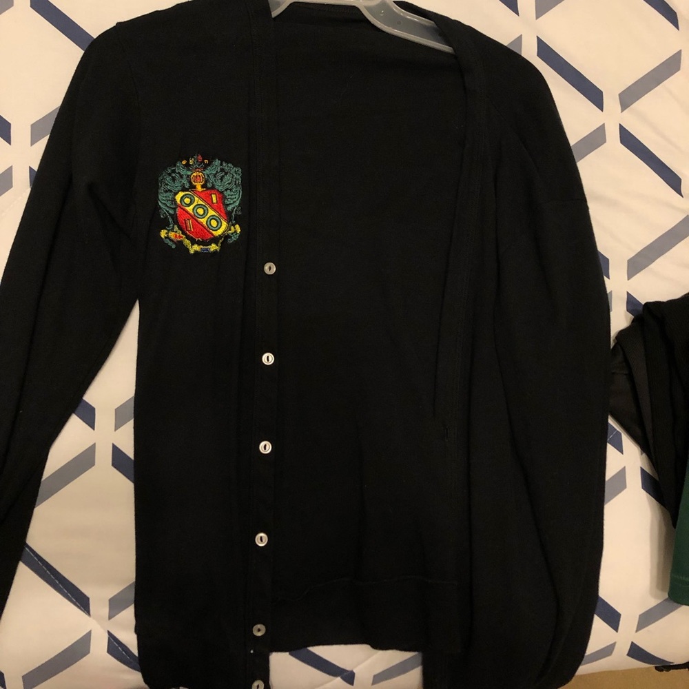 Alpha Gamma Delta Cardigan ❤️💚💛